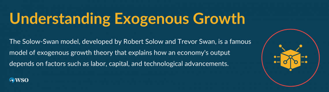 exogenous growth model hypothesis